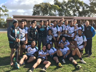 State Champions - Senior Boys Rugby League Team 2015